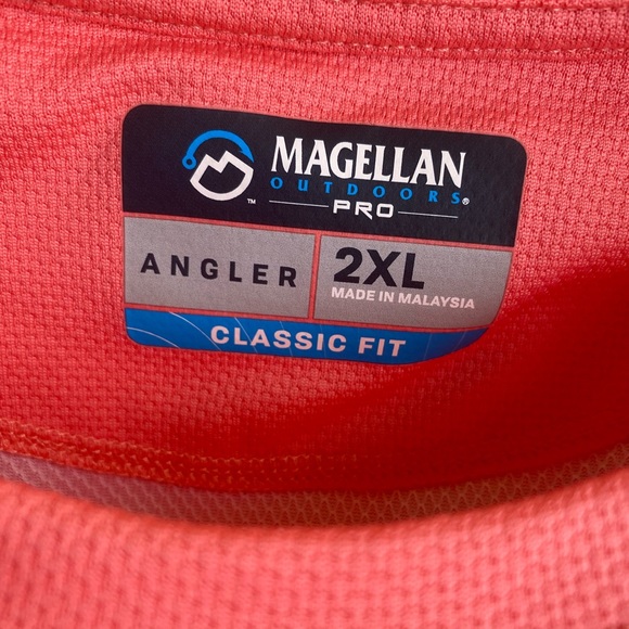 Magellan Outdoors Pro Men’s Marlin Hunt Popcorn Performance Long Sleeve Shirt - Picture 11 of 16